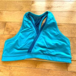 Lululemon sports bra Aquablue Color size medium